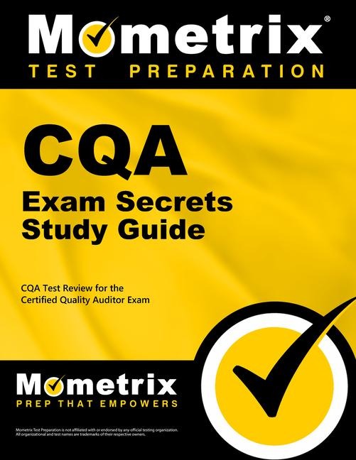 Cqa Exam Secrets Study Guide - 