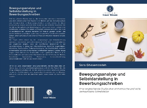 Bewegungsanalyse und Selbstdarstellung in Bewerbungsschreiben - Sara Ghasemzadeh