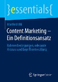 Content Marketing ¿ Ein Definitionsansatz - Manfred Uhl