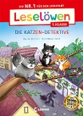 Leselöwen 1. Klasse - Die Katzen-Detektive (Großbuchstabenausgabe) - Katja Richert