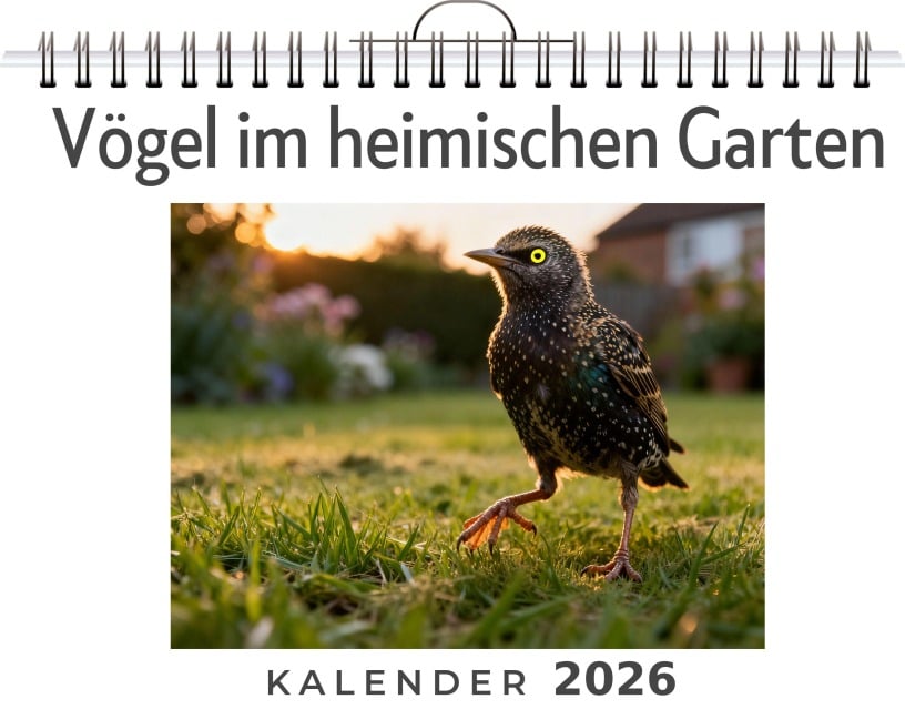 Vögel im heimischen Garten - Matteo Fuchs Vögel im heimischen Garten - Matteo Fuchs