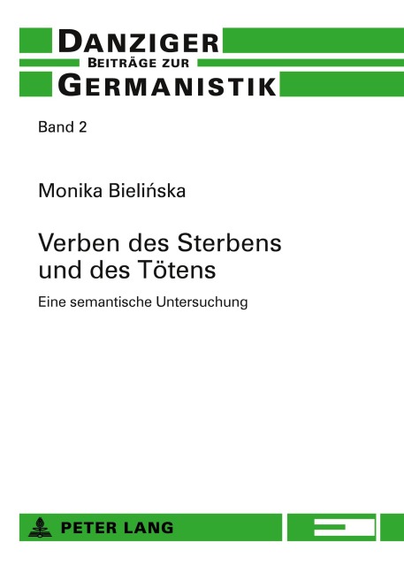 Verben des Sterbens und des Tötens - Monika Bielinska