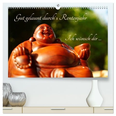 Gut gelaunt durch's Rentenjahr (hochwertiger Premium Wandkalender 2025 DIN A2 quer), Kunstdruck in Hochglanz - Kolberg Christoph