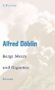 Cover-Bild zum Titel 'Berge Meere und Giganten' von 'Alfred Döblin'