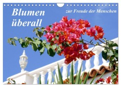 Cover-Bild zum Titel 'Blumen überall, zur Freude Menschen (Wandkalender 2026 DIN A4 quer), CALVENDO Monatskalender' von 'Lothar Reupert'