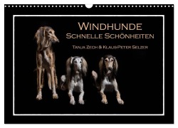 Cover-Bild zum Titel 'Windhunde - Schnelle Schönheiten (Wandkalender 2026 DIN A3 quer), CALVENDO Monatskalender' von 'Tanja Zech & Klaus-Peter Selzer'