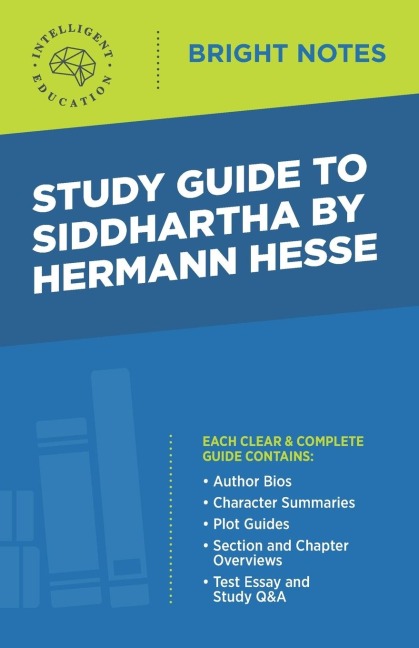 Study Guide to Siddhartha by Hermann Hesse - 