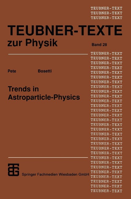 Trends in Astroparticle-Physics - 