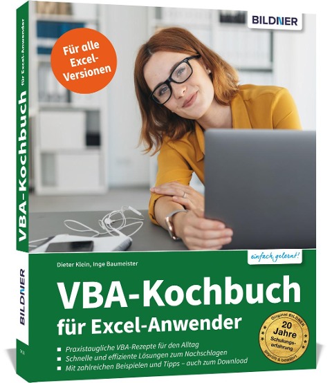 Das VBA-Kochbuch für Excel-Anwender - Dieter Klein, Inge Baumeister