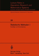 Cover-Bild zum Titel 'Statistische Methoden I' von ''