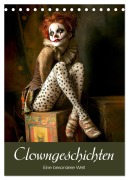 Cover-Bild zum Titel 'Clowngeschichten - Eine besondere Welt (Tischkalender 2026 DIN A5 hoch), CALVENDO Monatskalender' von 'Erich Krätschmer'