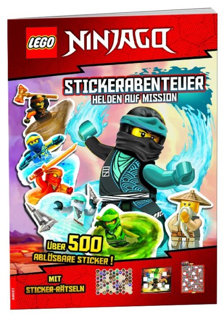 LEGO® NINJAGO® - Stickerabenteuer - Helden auf Mission - 