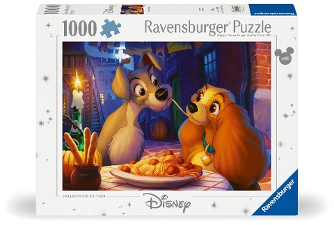 Erwachsenenpuzzle 1000 Teile - Disney Classics - Susi und Strolch - 