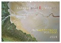neunziggrad I photoart: das wattenmeer von oben (Wandkalender 2024 DIN A2 quer), CALVENDO Monatskalender - Jörn Heller