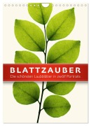 Cover-Bild zum Titel 'Blattzauber (Wandkalender 2026 DIN A4 hoch), CALVENDO Monatskalender' von 'Wildlife Art Print'