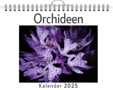 Cover-Bild zum Titel 'Orchideen - (Wandkalender 2025, Kalender DIN A4 quer, Monatskalender im Querformat mit Kalendarium, das perfekte Geschenk)' von 'Alice Fischer'