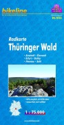 Cover-Bild zum Titel 'Bikeline Radkarte Deutschland Thüringer Wald 1 : 75 000' von ''