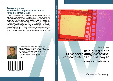 Reinigung einer Filmentwicklungsmaschine von ca. 1940 der Firma Geyer - Siobhan Piekarek