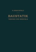 Cover-Bild zum Titel 'Baustatik' von 'Kurt Hirschfeld'