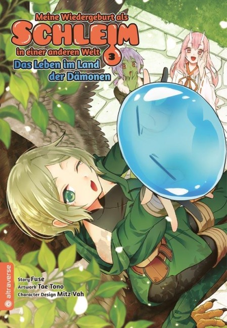 Meine Wiedergeburt als Schleim in einer anderen Welt - Das Leben im Land der Dämonen 03 - Fuse, Wataru Kajika, Mitz Vah