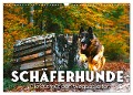 Schäferhunde - Die gutmütigen Wegbegleiter. (Wandkalender 2025 DIN A3 quer), CALVENDO Monatskalender - Sf Sf
