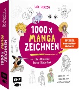 Cover-Bild zum Titel 'Die ultimative Motiv-Bibliothek - 1000 x Manga zeichnen' von 'Lise Herzog'