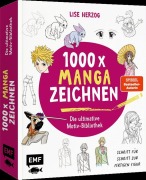 Cover-Bild zum Titel 'Die ultimative Motiv-Bibliothek - 1000 x Manga zeichnen' von 'Lise Herzog'