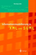 Cover-Bild zum Titel 'Informationsmodellierung in XML und SGML' von 'Henning Lobin'