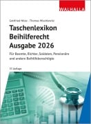 Cover-Bild zum Titel 'Taschenlexikon Beihilferecht Ausgabe 2026' von 'Gottfried Nitze'