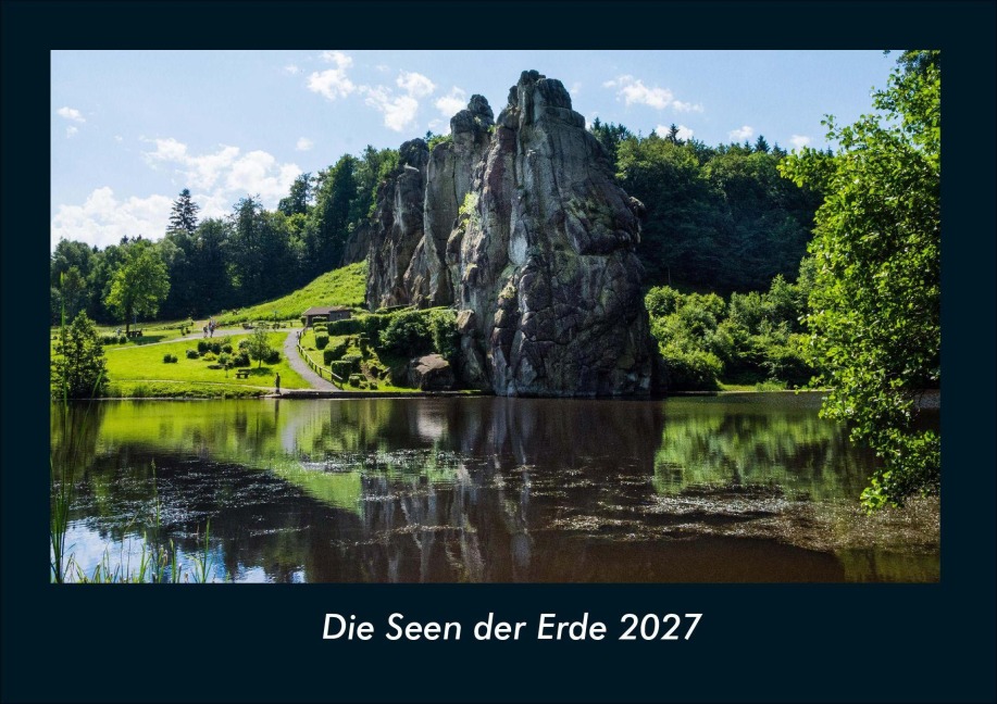 Die Seen der Erde 2027 Fotokalender DIN A4 - Tobias Schmitt, Kevin Heber