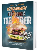 Cover-Bild zum Titel '#SoloChefs: Das 5-Zutaten-Kochbuch für coole Teenager - einfache & richtig leckere Rezepte zum Loslegen! Mit Farbfotos im stabilen Hardcover.' von 'Rene Seidel'