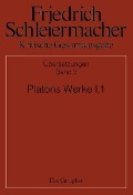 Cover-Bild zum Titel 'Platons Werke I,1, Berlin 1804. 1817' von ''