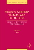 Cover-Bild zum Titel 'Advanced Chemistry of Monolayers at Interfaces' von ''