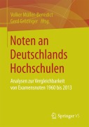 Cover-Bild zum Titel 'Noten an Deutschlands Hochschulen' von ''