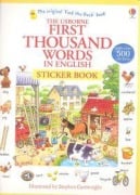 Cover-Bild zum Titel 'First Thousand Words in English Sticker Book' von ''