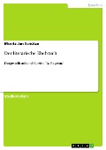 Cover-Bild zum Titel 'Der literarische Ehebruch' von 'Moritz Jan Schütze'