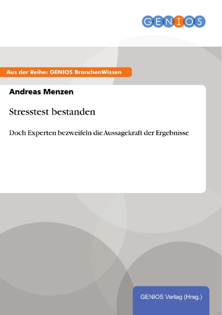 Stresstest bestanden - Andreas Menzen