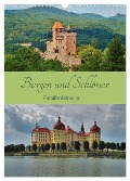 Burgen und Schlösser - Familienkalender (Wandkalender 2025 DIN A3 hoch), CALVENDO Monatskalender - Andrea Janke