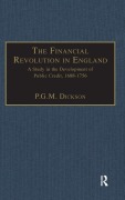 Cover-Bild zum Titel 'The Financial Revolution in England' von 'P. G. M. Dickson'