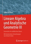Cover-Bild zum Titel 'Lineare Algebra und Analytische Geometrie III' von 'Egbert Brieskorn'