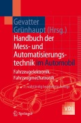Cover-Bild zum Titel 'Handbuch der Mess- und Automatisierungstechnik im Automobil' von ''
