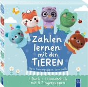 Cover-Bild zum Titel 'Mein Fingerpuppen-Lernbuch - Zahlen lernen mit den Tieren' von ''