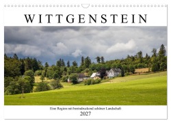 Cover-Bild zum Titel 'Wittgenstein - Eine Region mit beeindruckend schöner Landschaft (Wandkalender 2027 DIN A3 quer), CALVENDO Monatskalender' von 'Heidi Bücker'