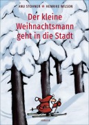 Cover-Bild zum Titel 'Der kleine Weihnachtsmann geht in die Stadt (Pappbilderbuch)' von 'Anu Stohner, Henrike Wilson'