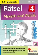 Cover-Bild zum Titel 'Rätsel / Band 4: Mensch und Politik' von 'Mila Müller'