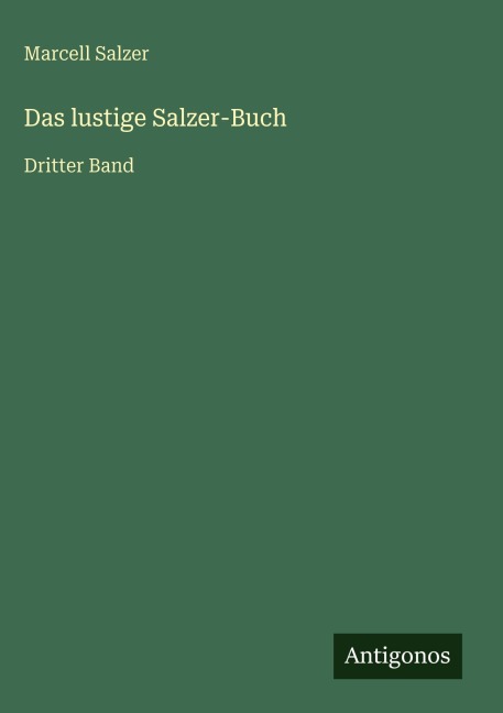 Das lustige Salzer-Buch - Marcell Salzer