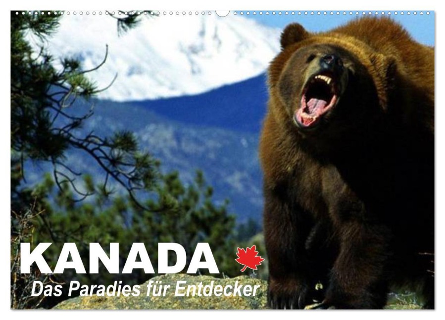 Kanada - Das Paradies für Entdecker (Wandkalender 2026 DIN A2 quer), CALVENDO Monatskalender - Elisabeth Stanzer