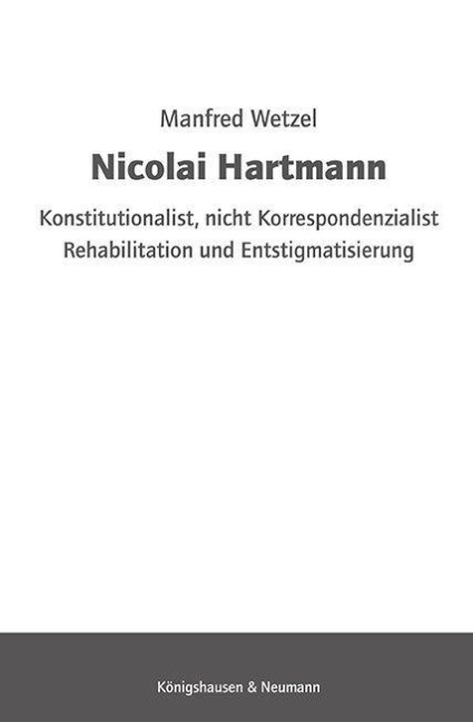 Nicolai Hartmann - Manfred Wetzel