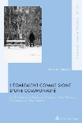 Cover-Bild zum Titel 'L'égarement comme signe d'une communauté' von 'Amaury Dehoux'
