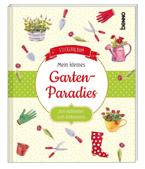 Stickeralbum »Mein kleines Gartenparadies« - 